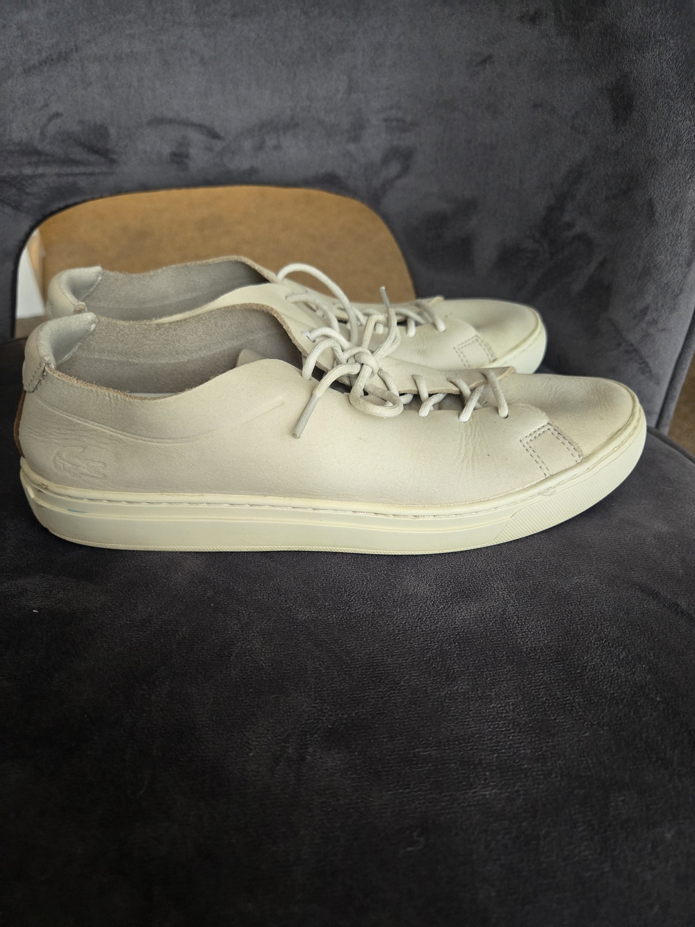 Lacoste Women’s Low-Top Sneakers in Cream